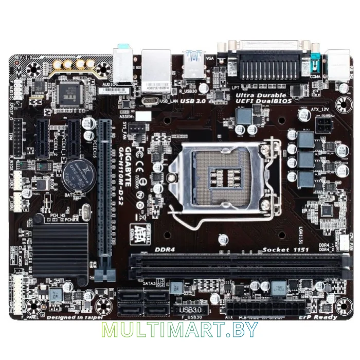 Материнская плата Gigabyte GA-H110M-DS2 (rev. 1.0)